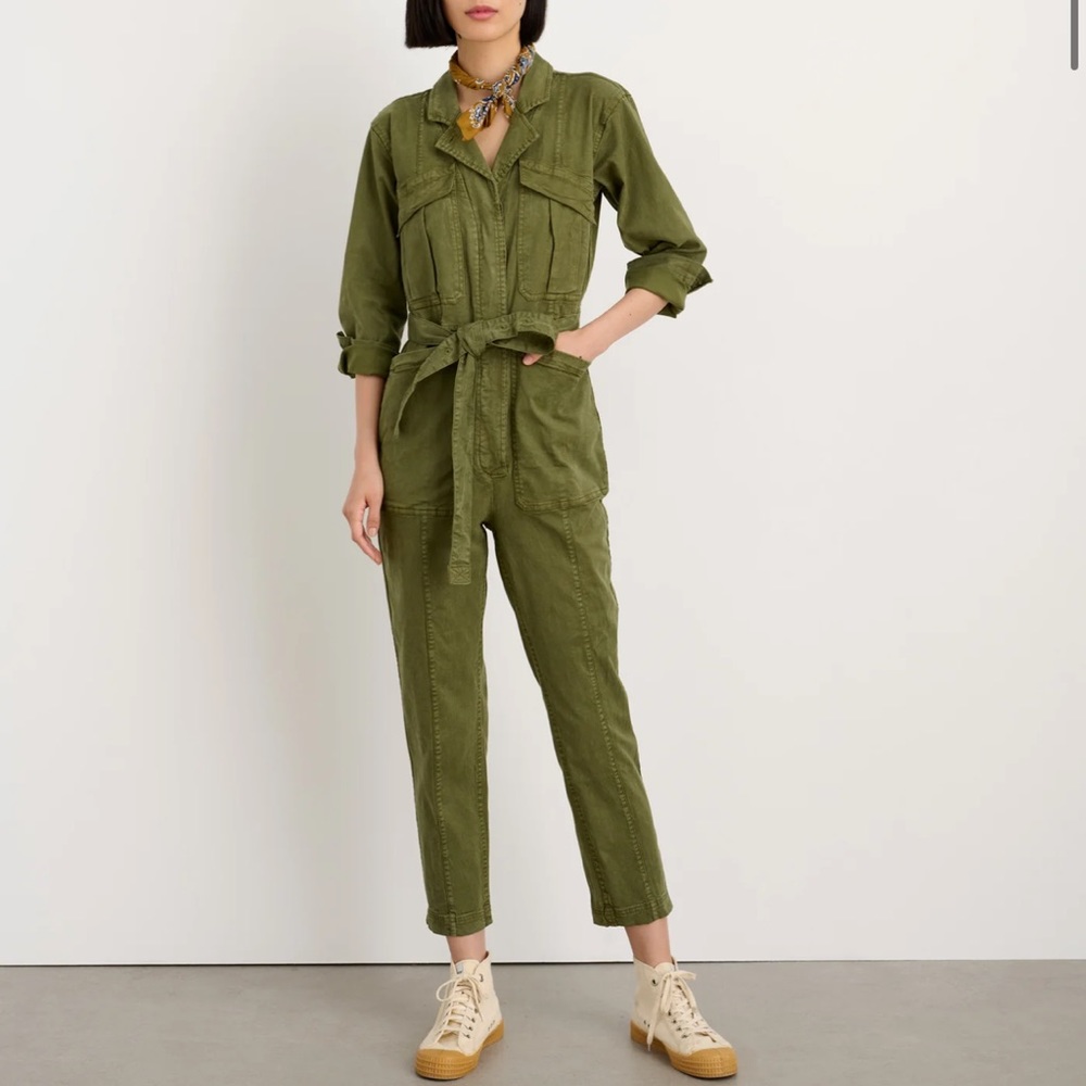 Alex Mill expedition jumpsuit in washed twill